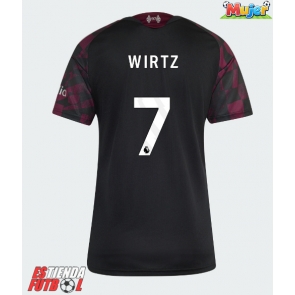 Liverpool Florian Wirtz #7 Tercera Equipación Mujer 2026-27 Manga Corta